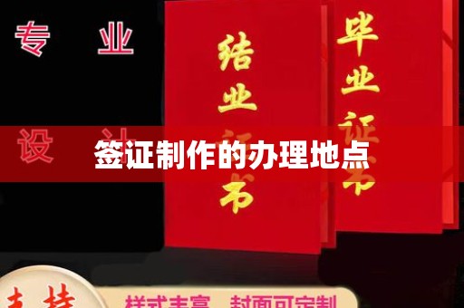 琼结签证制作的办理地点