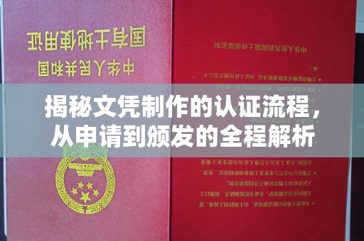 琼结揭秘文凭制作的认证流程，从申请到颁发的全程解析