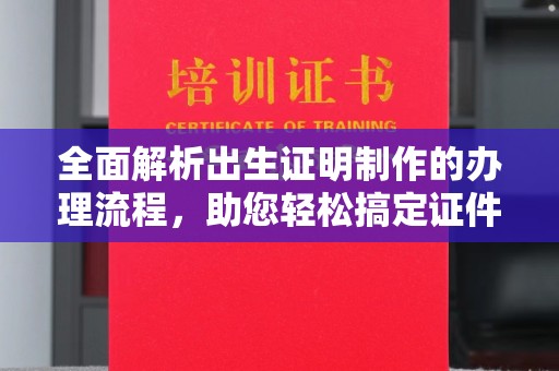 琼结全面解析出生证明制作的办理流程，助您轻松搞定证件办理