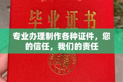 琼结专业办理制作各种证件，您的信任，我们的责任
