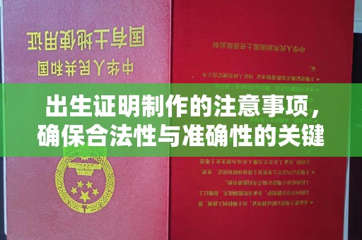 琼结出生证明制作的注意事项，确保合法性与准确性的关键步骤